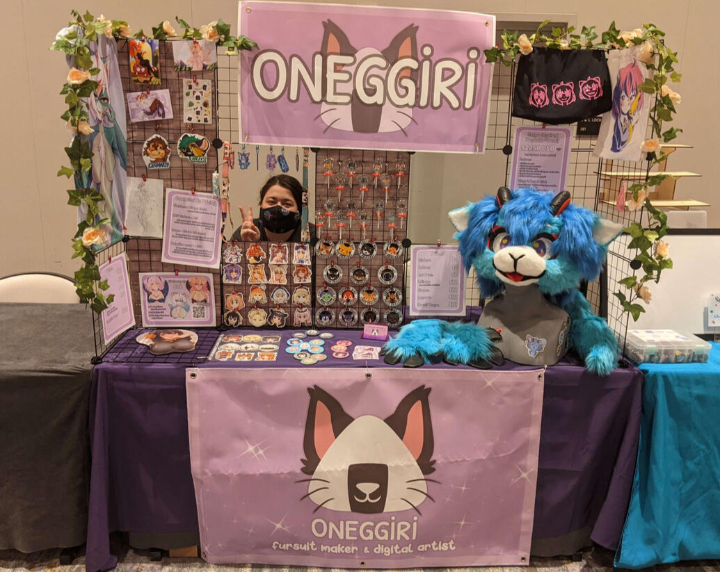 convention table from anthronorthwest 2023