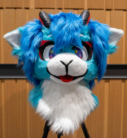 blue fursuit