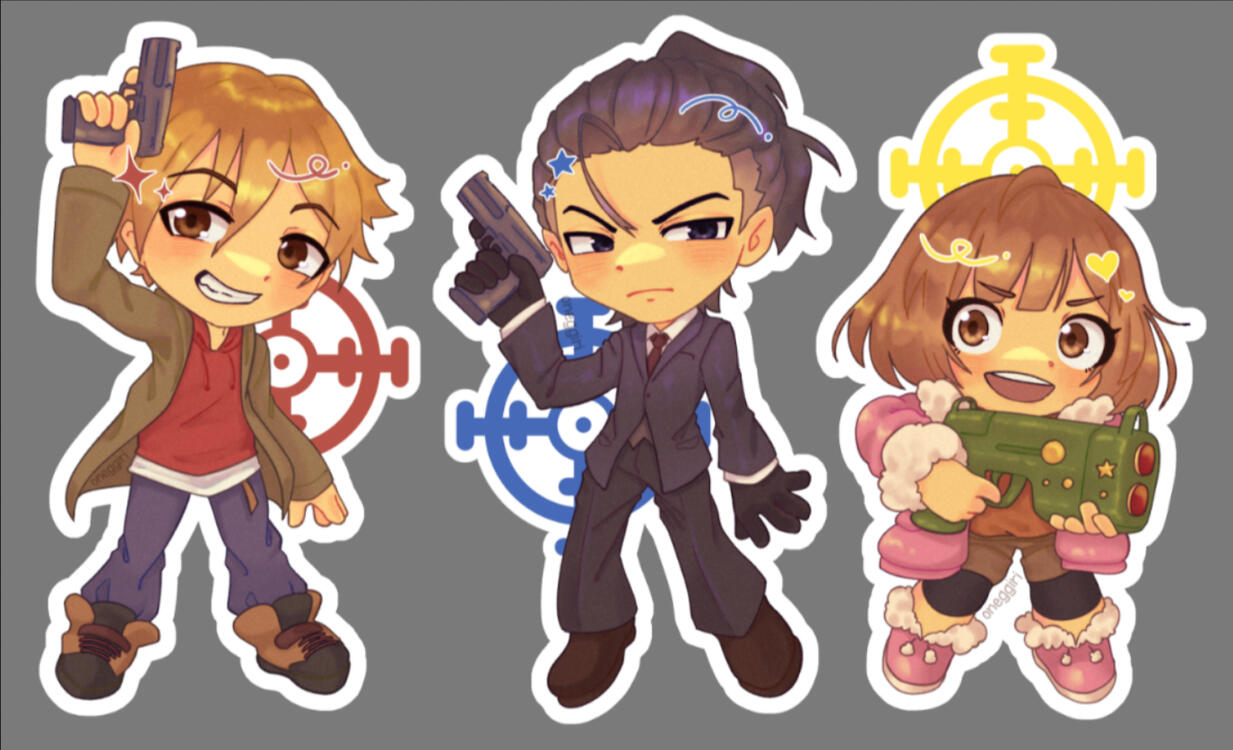 buddy daddies chibis